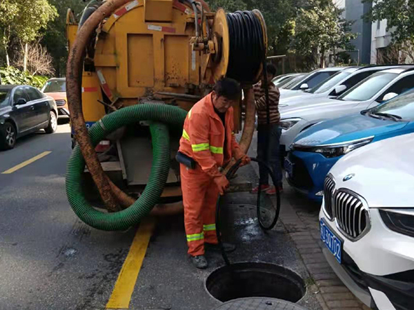 莱山排污管道清淤